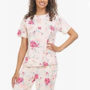 flora Nikrooz 2 piece super soft short sleeve shirt and pants pj set XL, XXL NWT